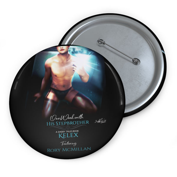 Daddy Tales Rory Custom Pin Buttons