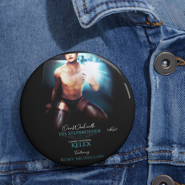 Daddy Tales Rory Custom Pin Buttons