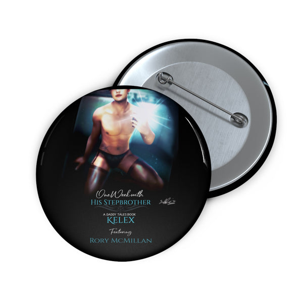 Daddy Tales Rory Custom Pin Buttons