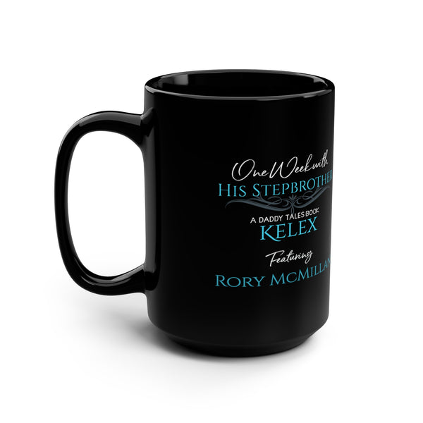 Daddy Tales Rory Black Mug, 15oz