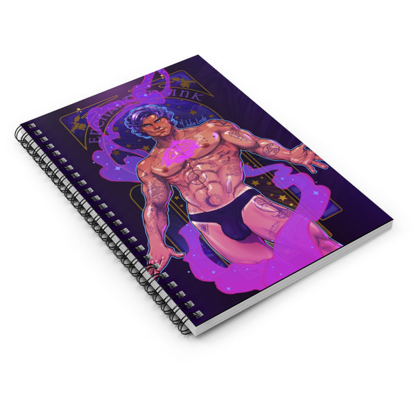 Enchanted Ink/LUCA Spiral Notebook - Ruled Line
