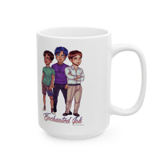 Enchanted Ink/Team Luca Ceramic Mug, (11oz or 15oz)