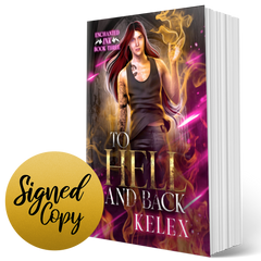 To Hell and Back Signed Paperback (Enchanted Ink, 3) by Kelex